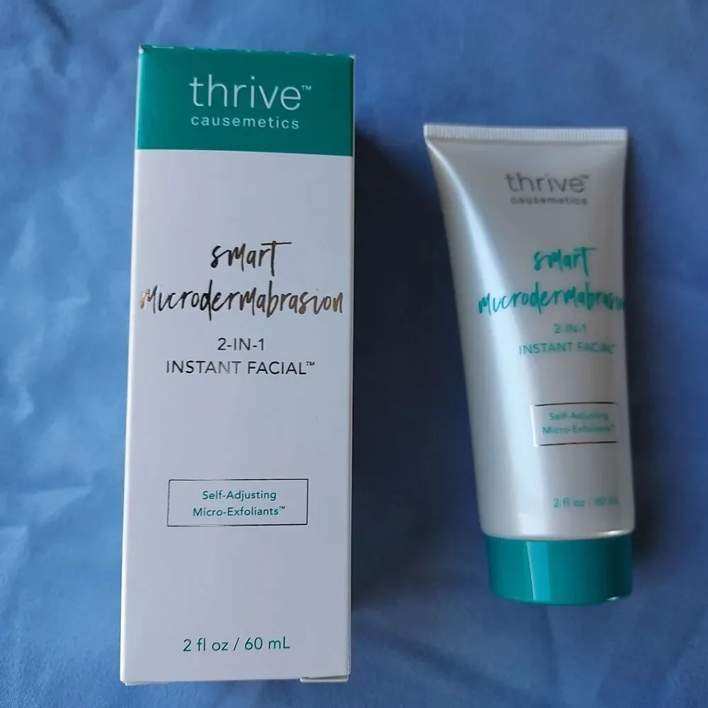 Thrive Causemetics Smart Microdermabrasion 2-in-1 Instant Facial Micro Exfoliant